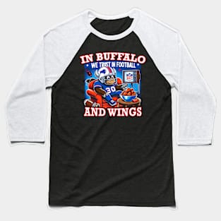 2023 Funny Buffalo Graphic Football Fan Baseball T-Shirt